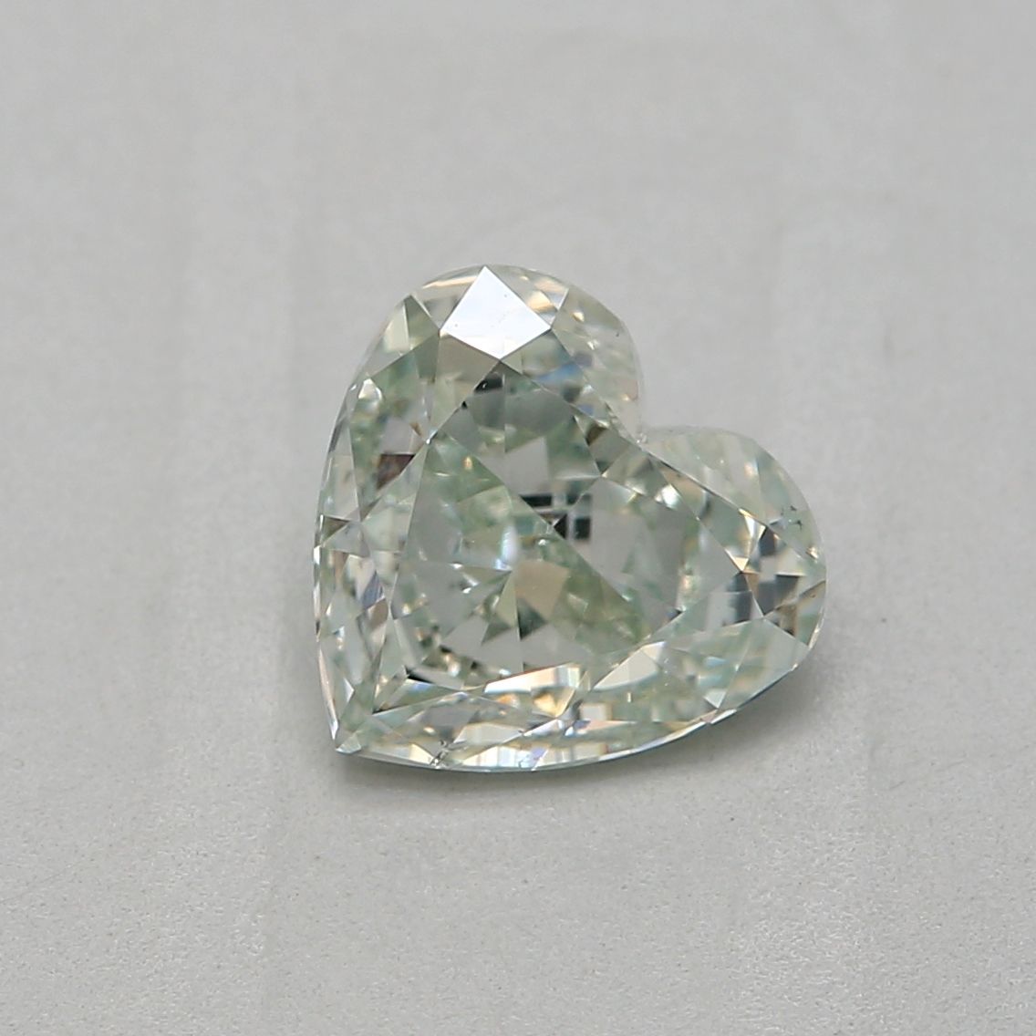 Diament 0.51 ct Fancy Light Green/SI1