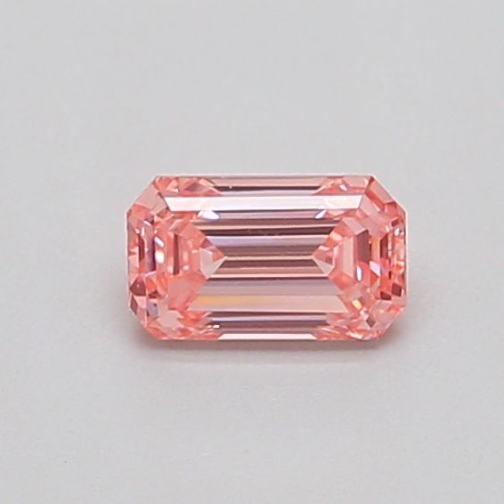 0.35 CT Fancy Intense Pink EMERALD
