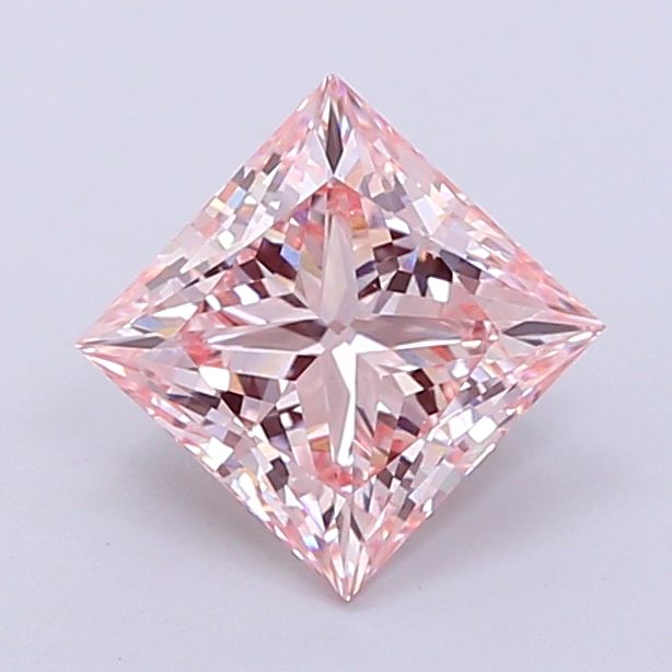 1.92 ct. princess Lab Grown Diamond front image