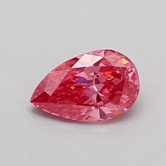 0.4 CT Fancy Vivid Pink PEAR