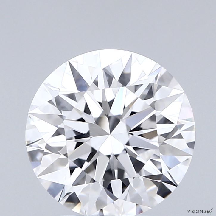 2.42 ct. round Lab Grown Diamond front image