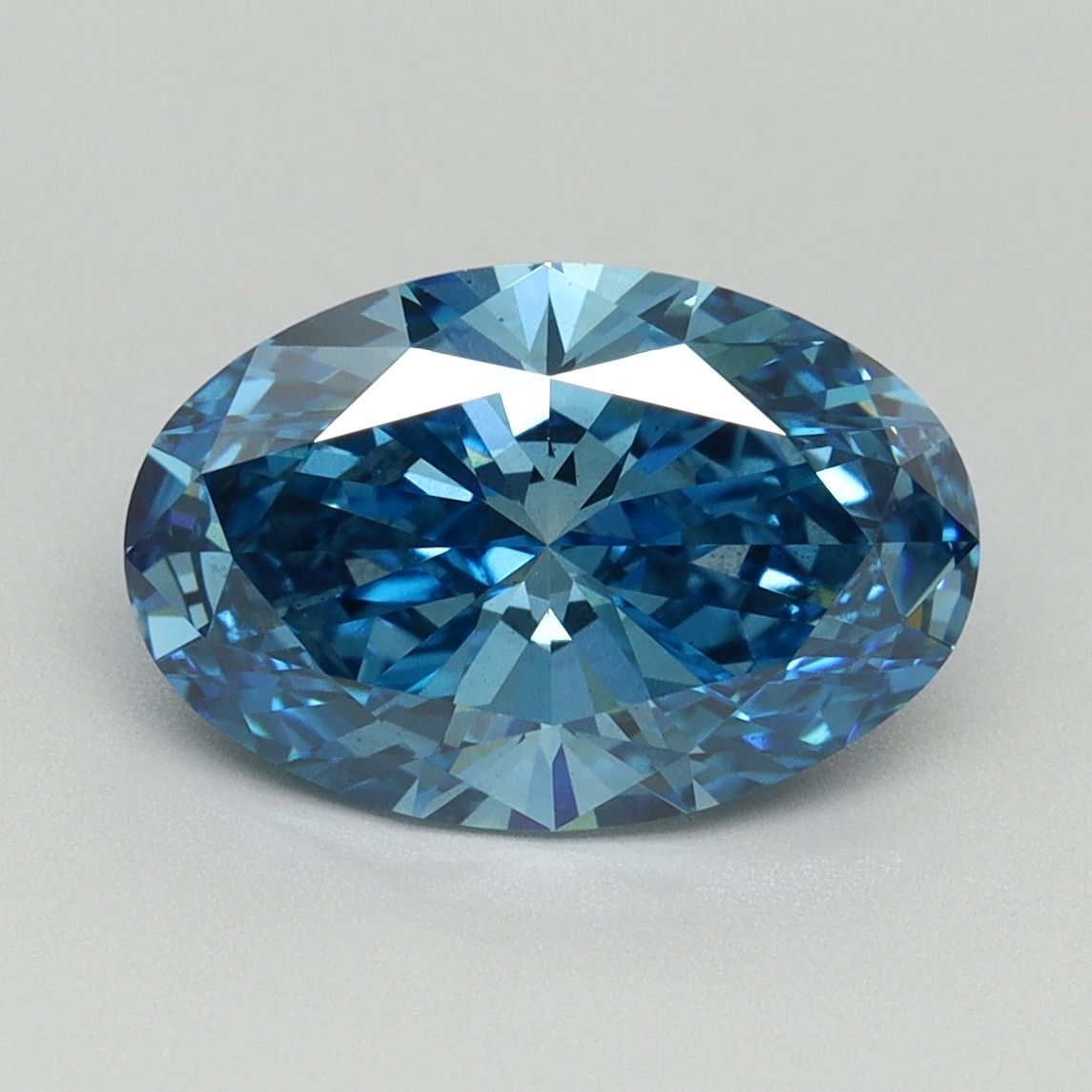 3.01 ct. oval Lab Grown Diamond front image