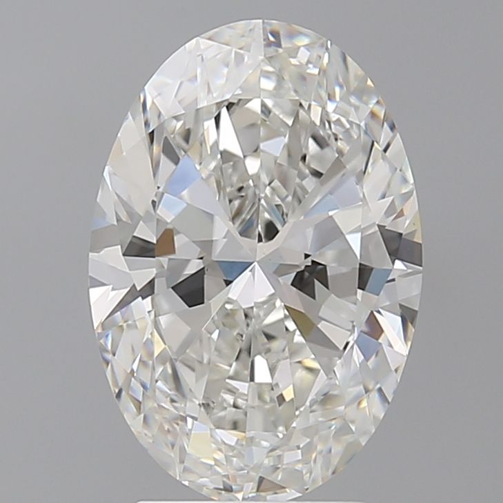 3.51 ct. oval Lab Grown Diamond front image