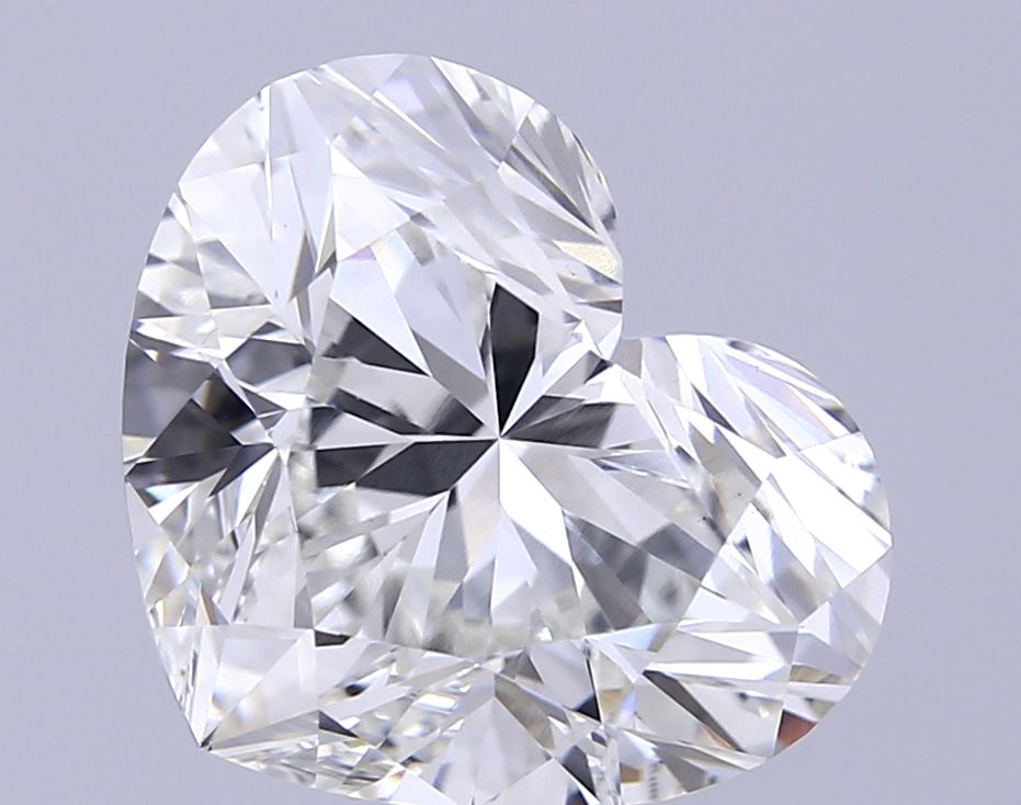 7.65 ct. heart Lab Grown Diamond front image
