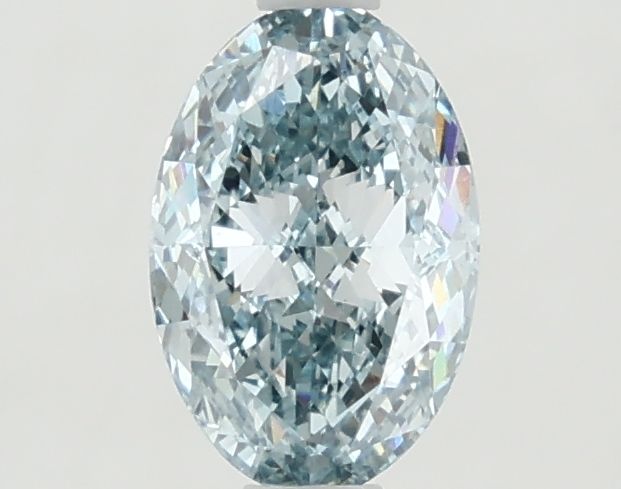 1.01 CT Fancy Vivid Blue OVAL
