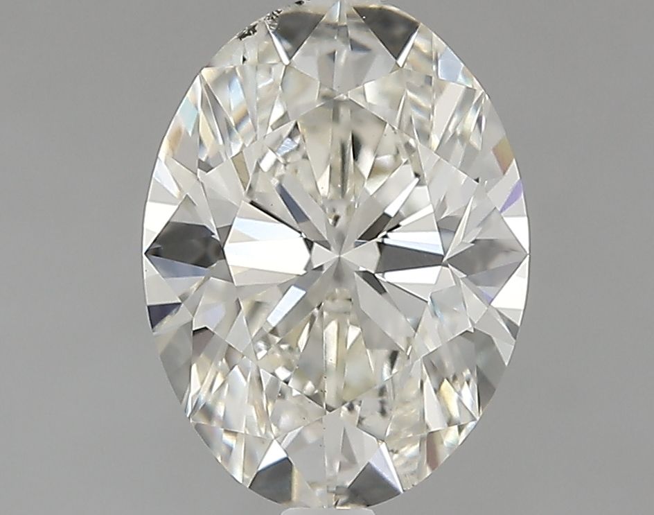 2.01 ct. oval Lab Grown Diamond front image