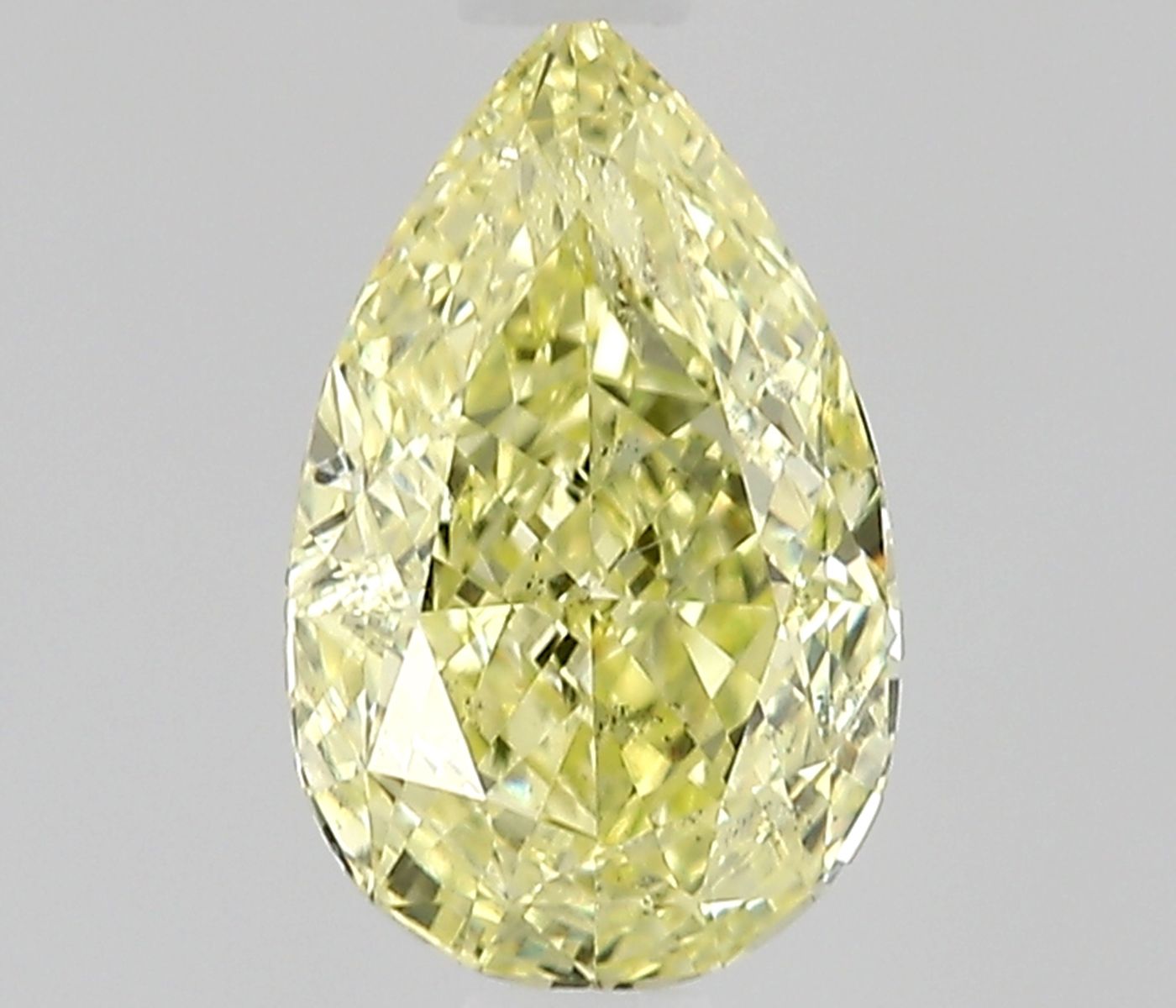 Diament 0.62 ct Fancy Yellow/I1