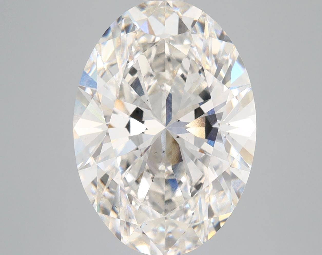 5.03 ct. oval Lab Grown Diamond front image
