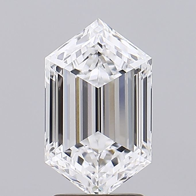 2.58 ct lab-grown Hexagonal Diamond