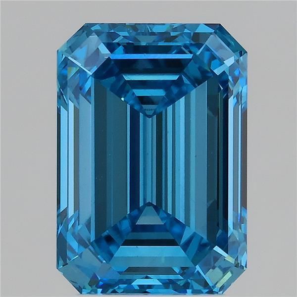 3.01 ct. emerald Lab Grown Diamond front image