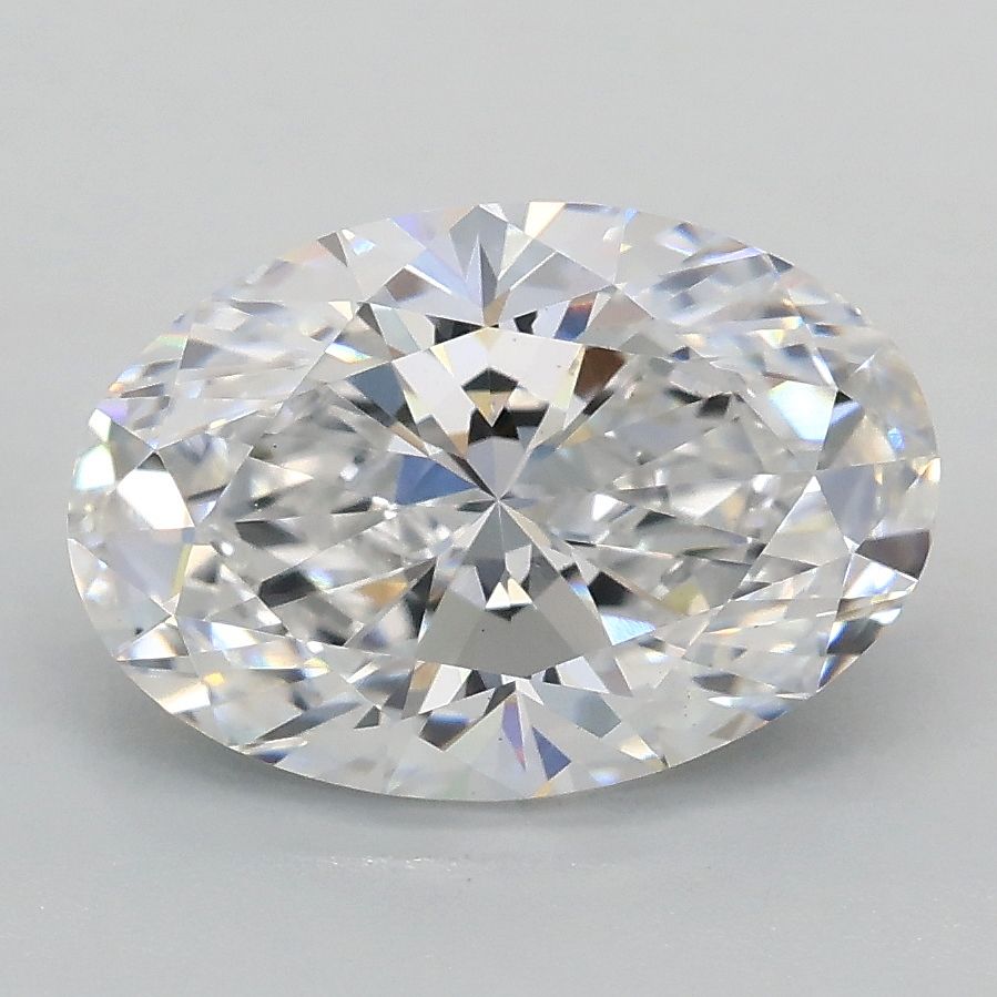 2.08 ct. oval Lab Grown Diamond front image
