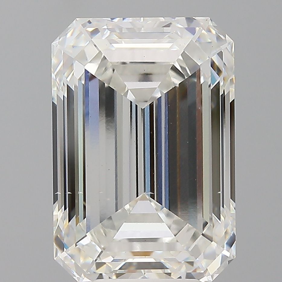 7.56 ct. emerald Lab Grown Diamond front image