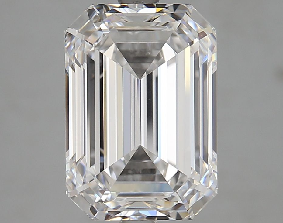 Diamant Émeraude 5.14 ct - Couleur D - Pureté VVS1