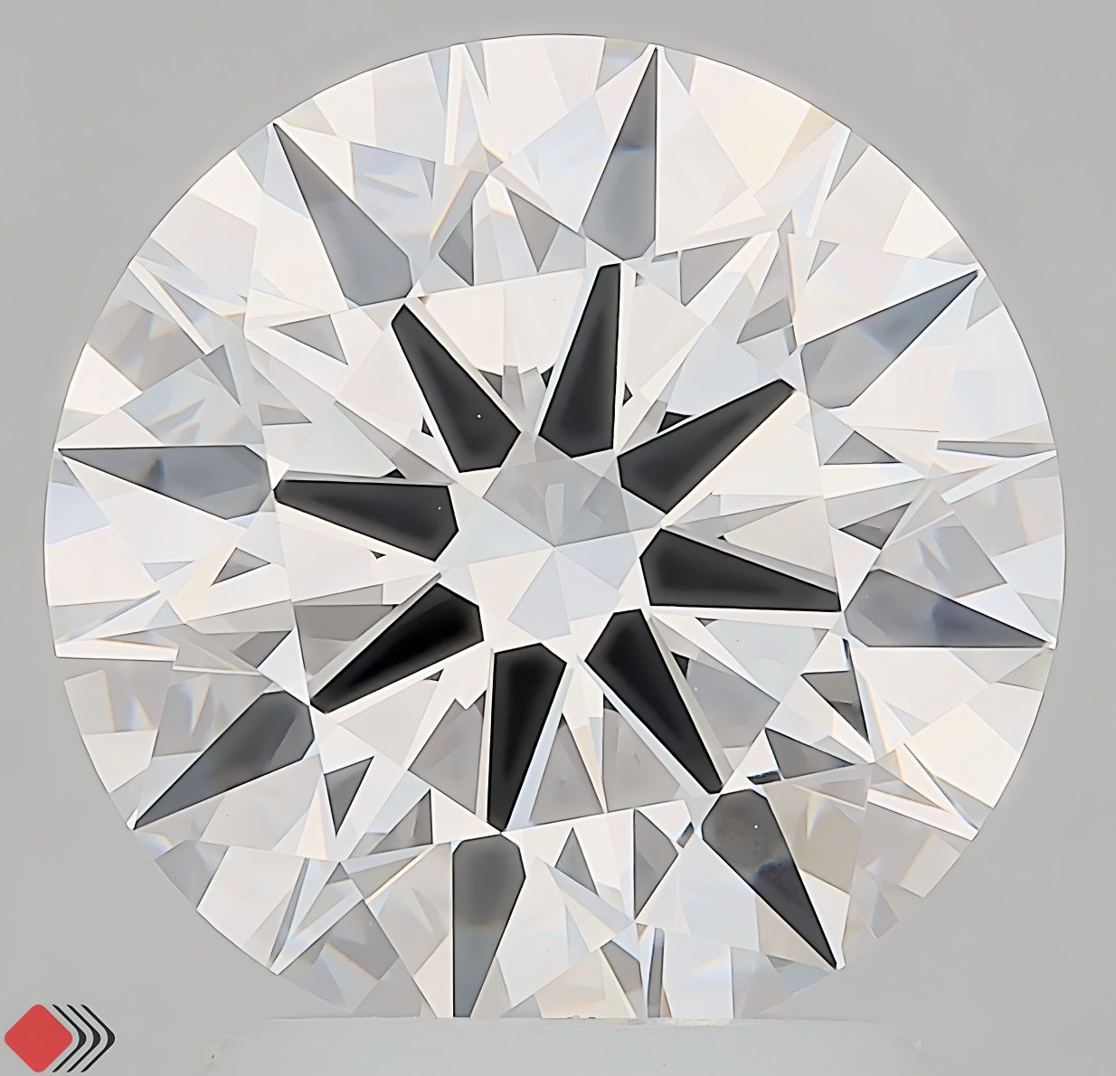 2.59 ct. round Lab Grown Diamond front image