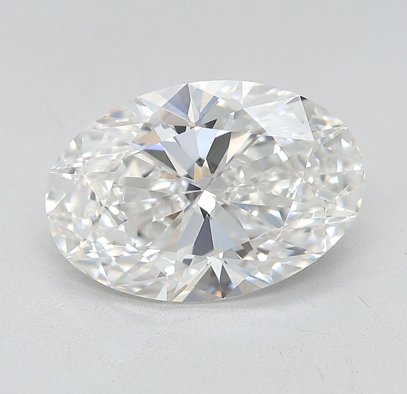 4.78 ct. oval Lab Grown Diamond front image
