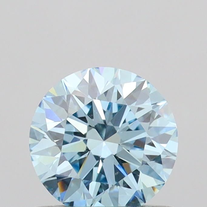 0.65 CT Fancy Vivid Blue ROUND
