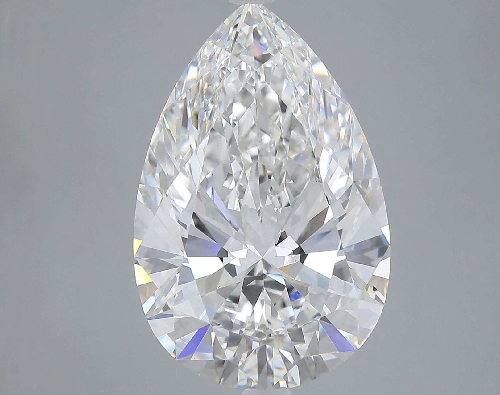 9.77 ct. pear Lab Grown Diamond front image