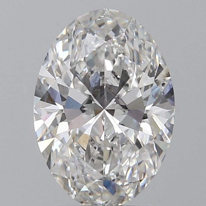 3.08 ct. oval Lab Grown Diamond front image