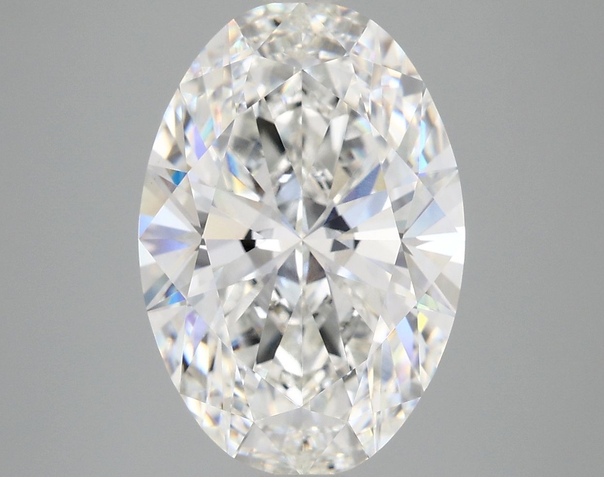 5.08 ct. oval Lab Grown Diamond front image