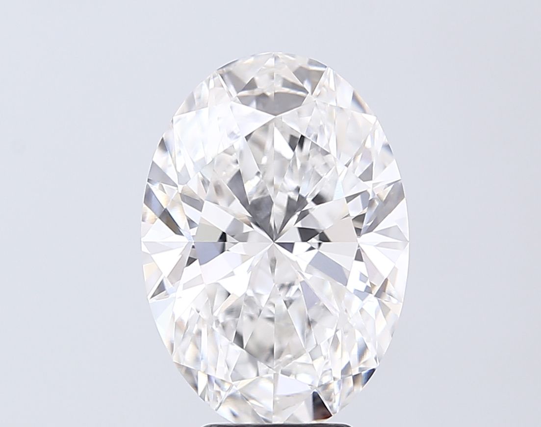 5.09 ct. oval Lab Grown Diamond front image