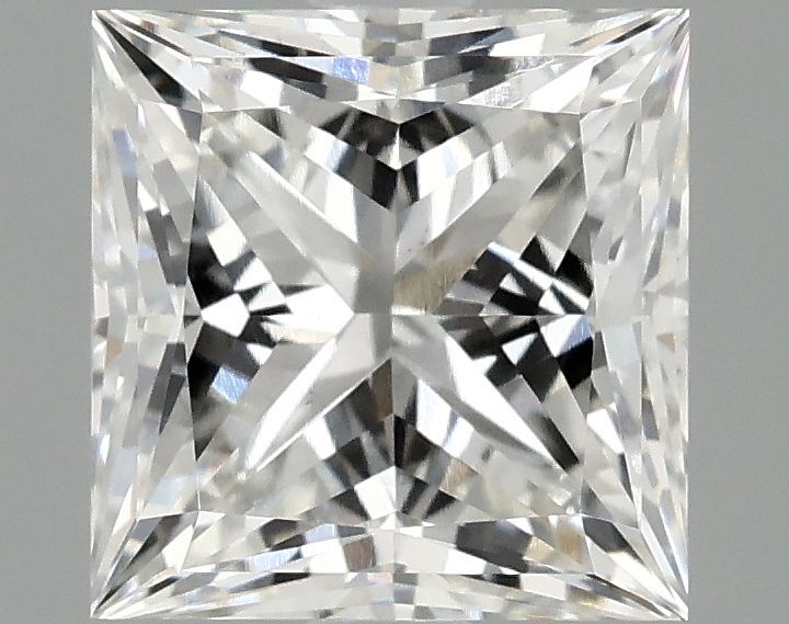 2.10 ct. princess Lab Grown Diamond front image