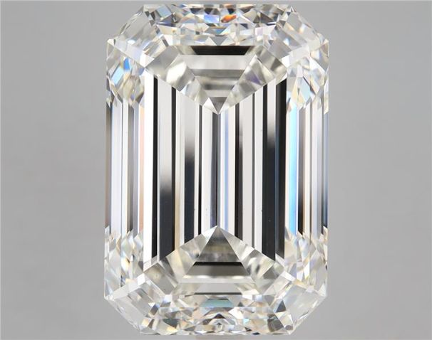 12.92 ct. emerald Lab Grown Diamond front image