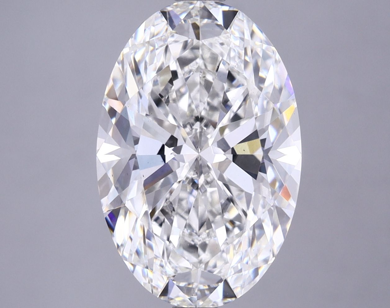 4.62 ct. oval Lab Grown Diamond front image