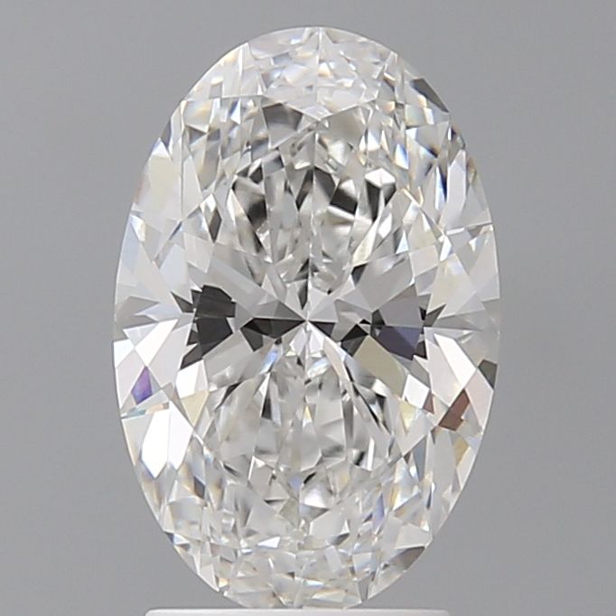 2.60 ct. oval Lab Grown Diamond front image