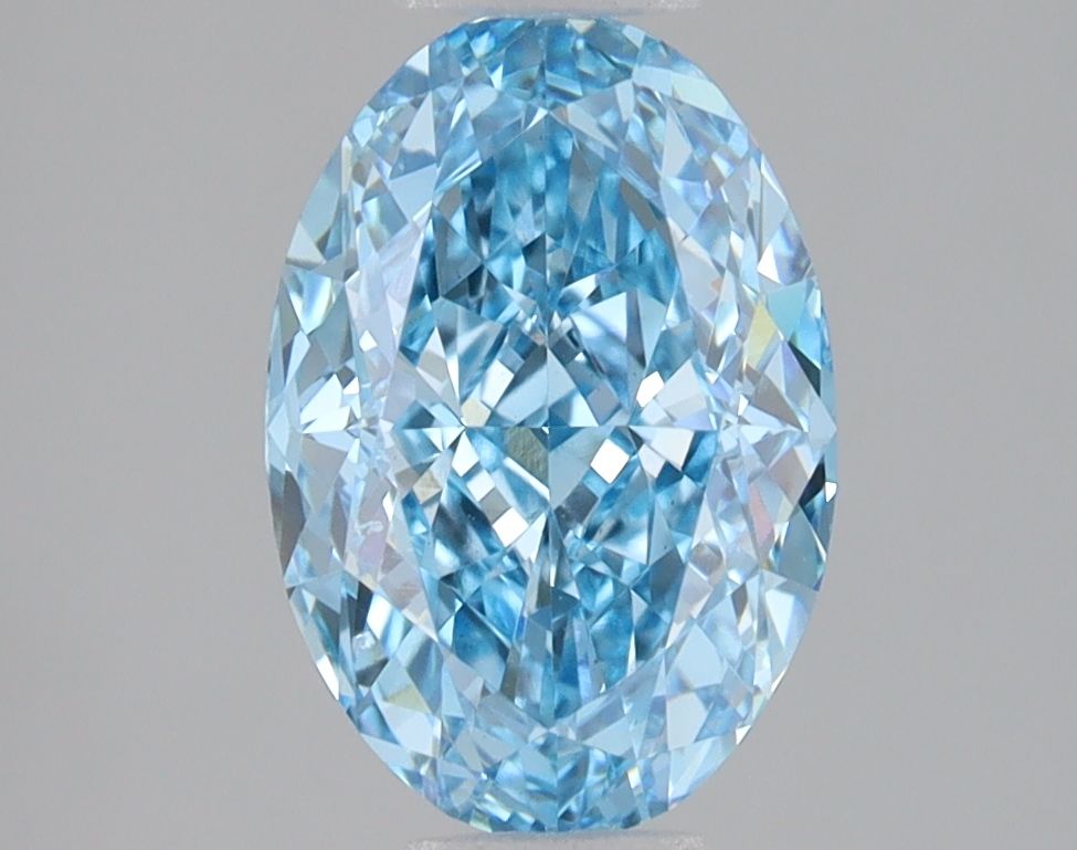 2.10 ct. oval Lab Grown Diamond front image