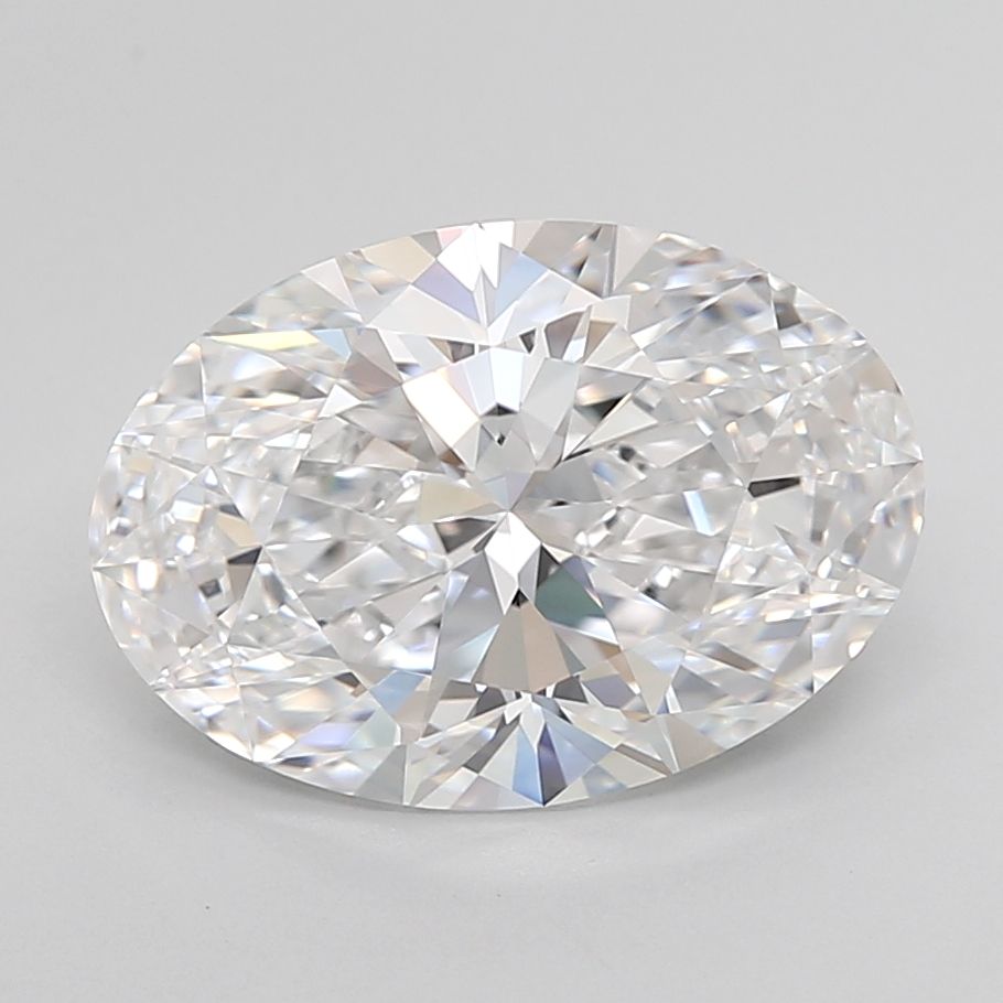 4.05 ct. oval Lab Grown Diamond front image