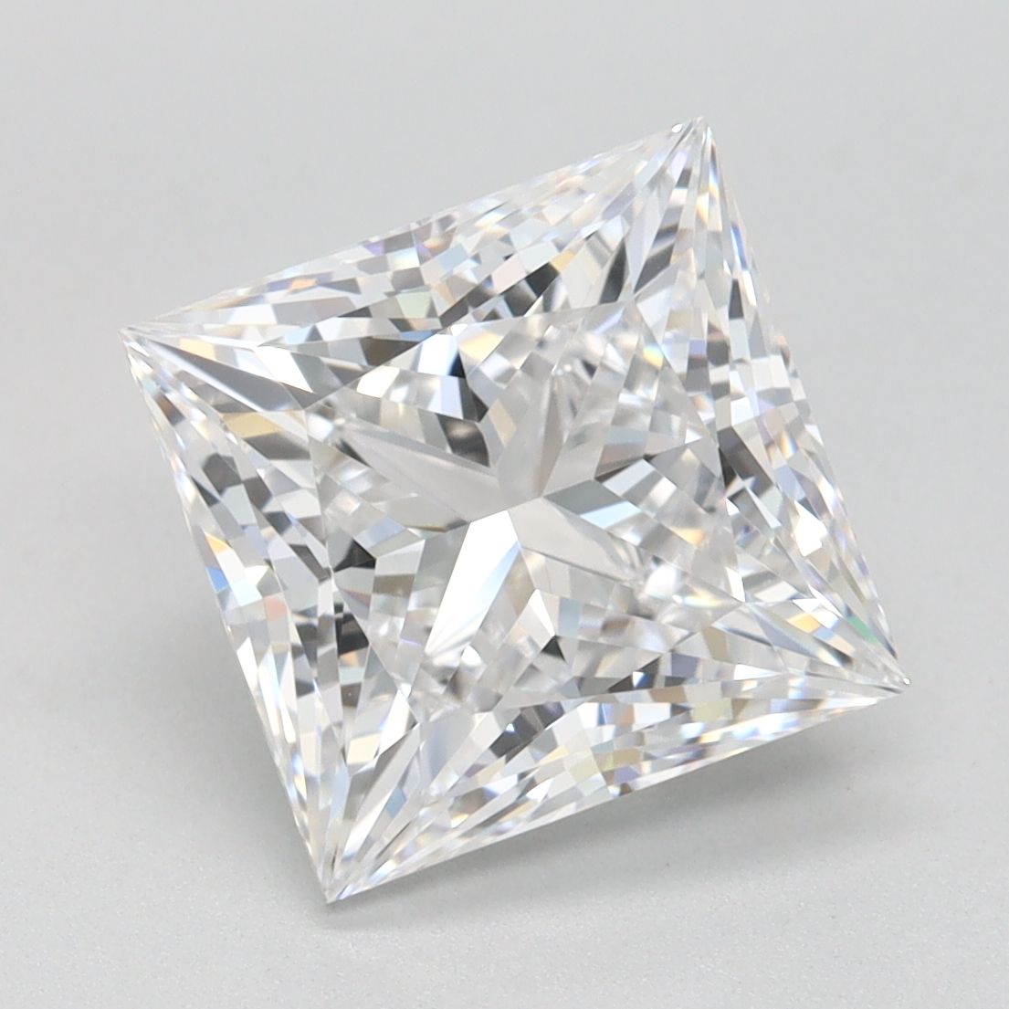 3.17 ct. princess Lab Grown Diamond front image