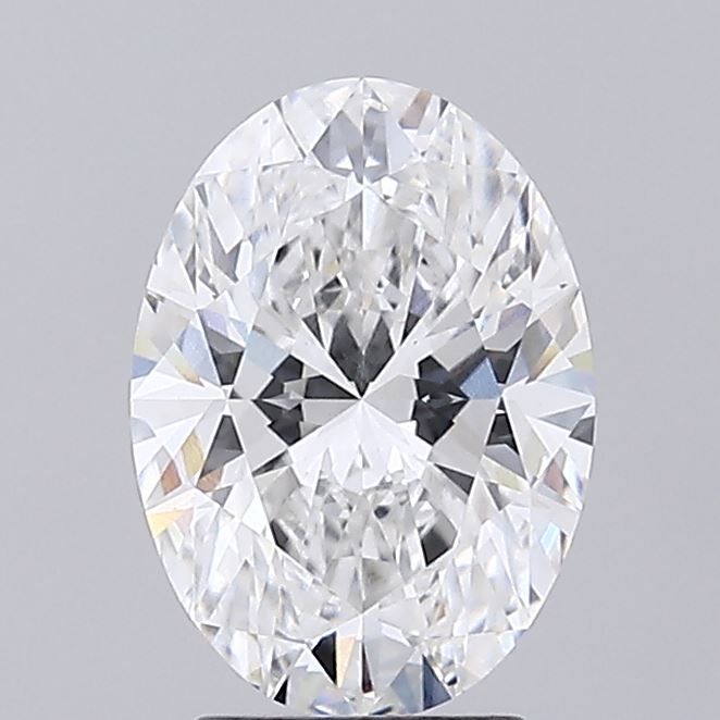2.56 ct. oval Lab Grown Diamond front image