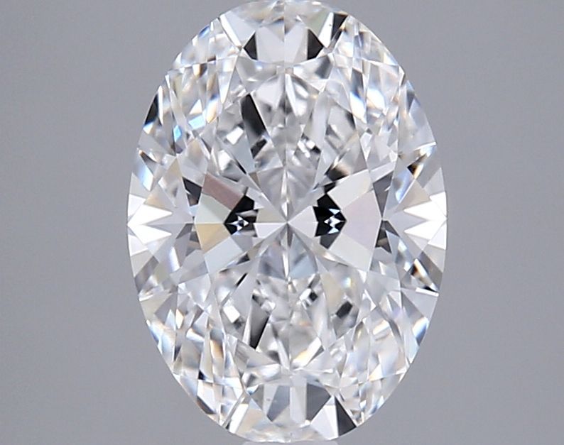 2.08 ct. oval Lab Grown Diamond front image