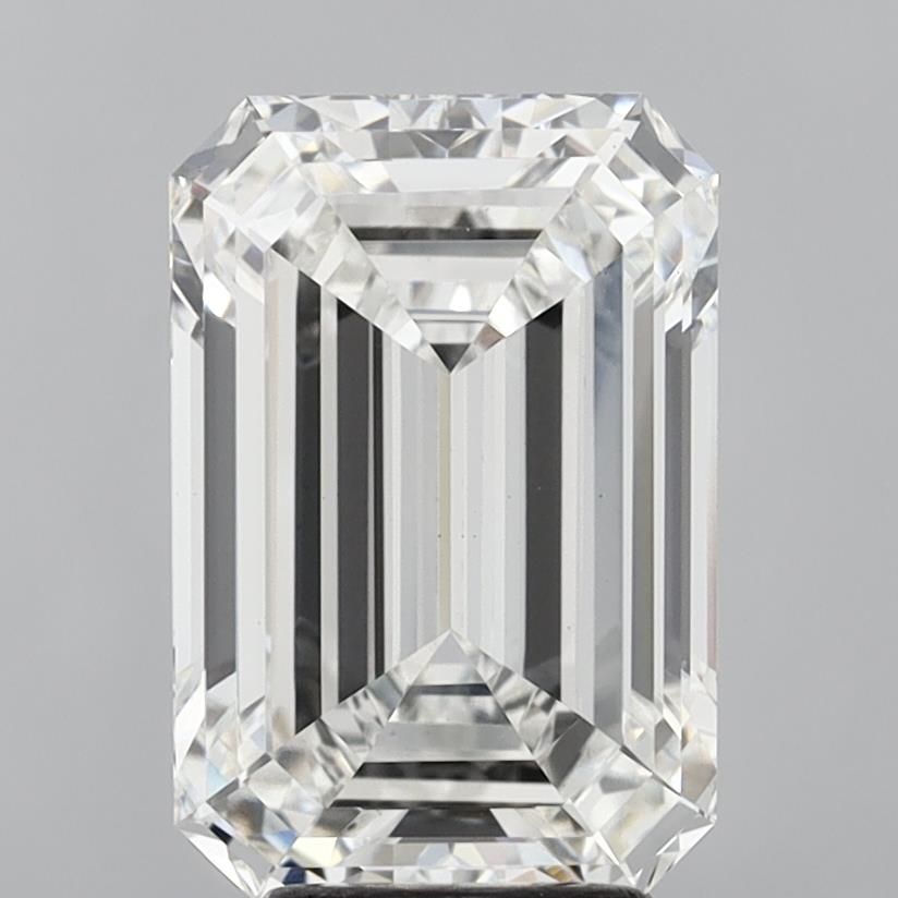 5.04 ct. emerald Lab Grown Diamond front image