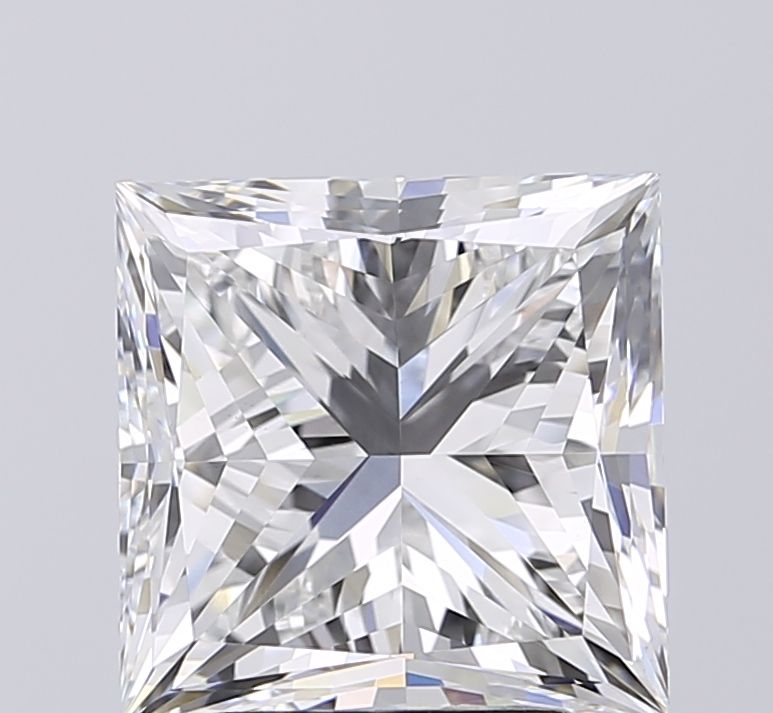 5.50 ct. princess Lab Grown Diamond front image
