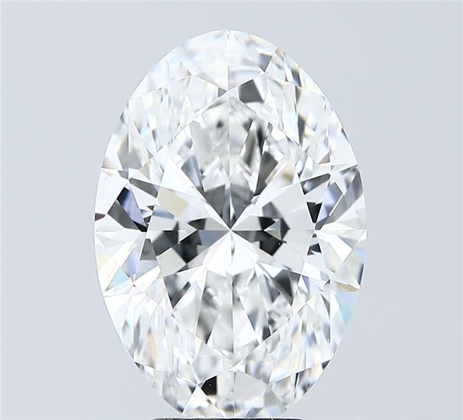 5.07 ct. oval Lab Grown Diamond front image