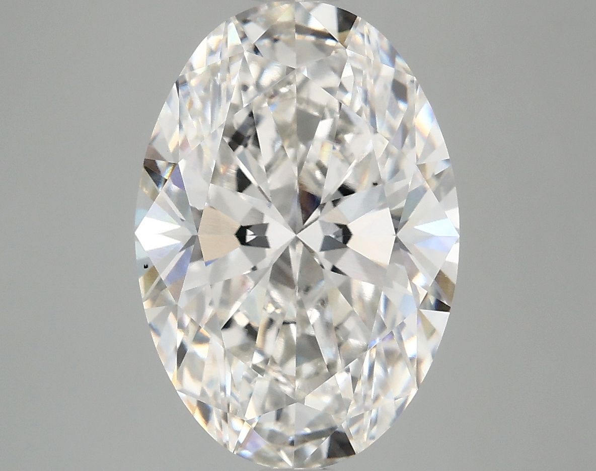 5.09 ct. oval Lab Grown Diamond front image