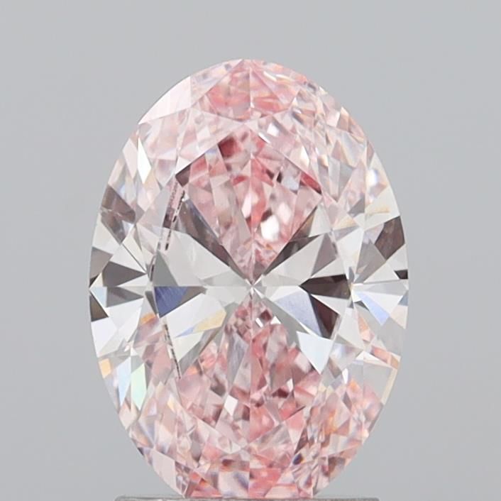 1.94 CT Fancy Intense Pink OVAL