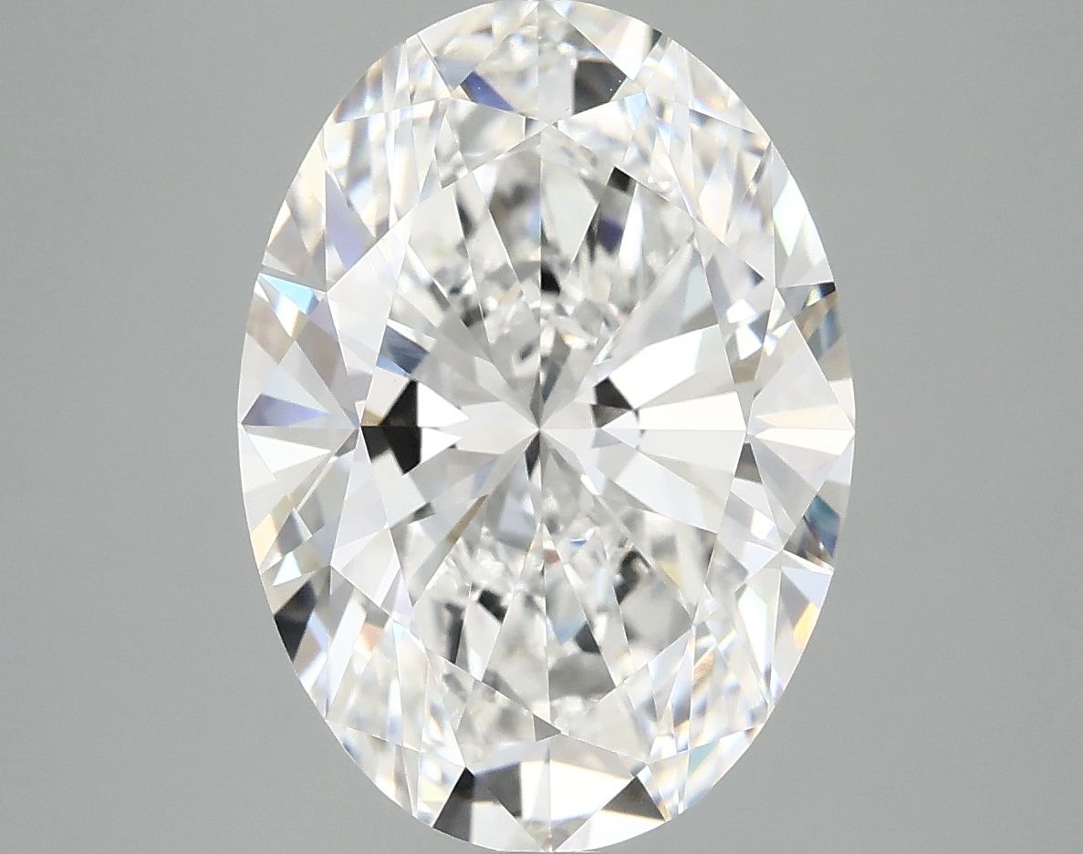 5.01 ct. oval Lab Grown Diamond front image