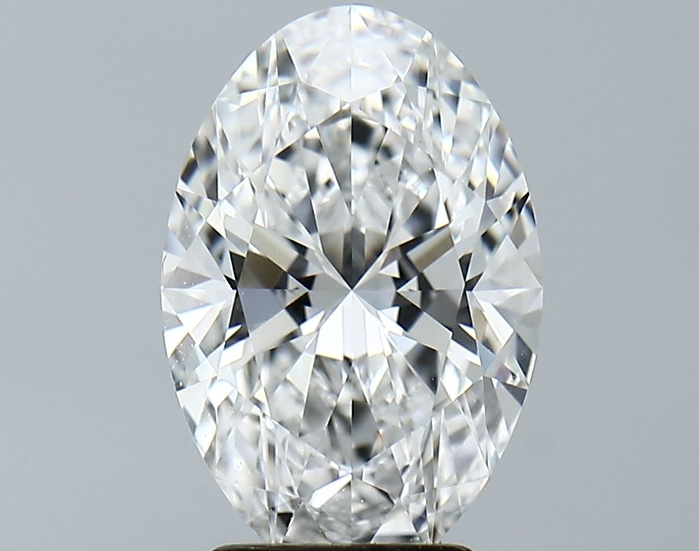 3.02 ct. oval Lab Grown Diamond front image