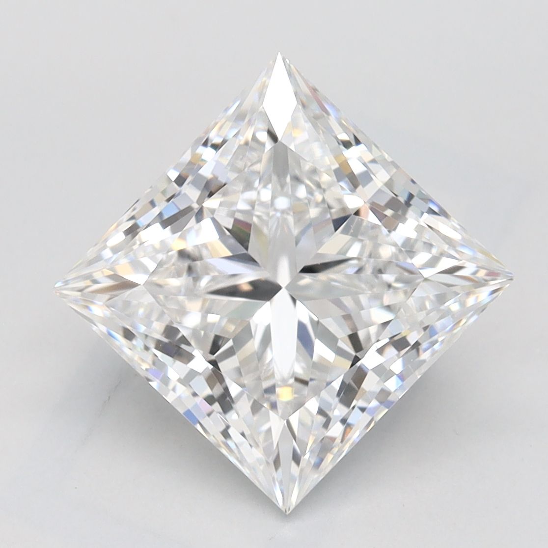 3.03 ct. princess Lab Grown Diamond front image