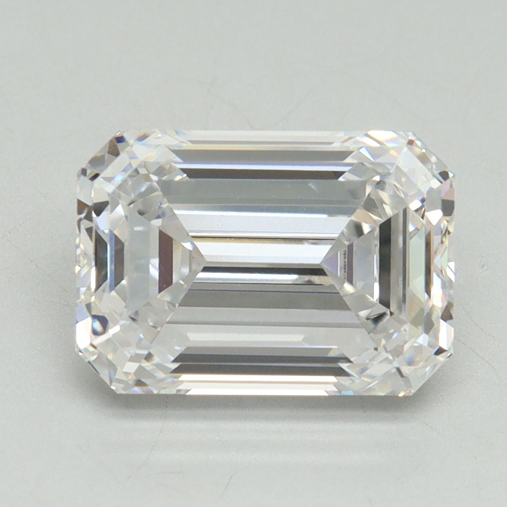 4.09 ct. emerald Lab Grown Diamond front image