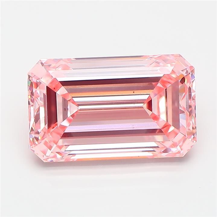 4.59 ct. emerald Lab Grown Diamond front image