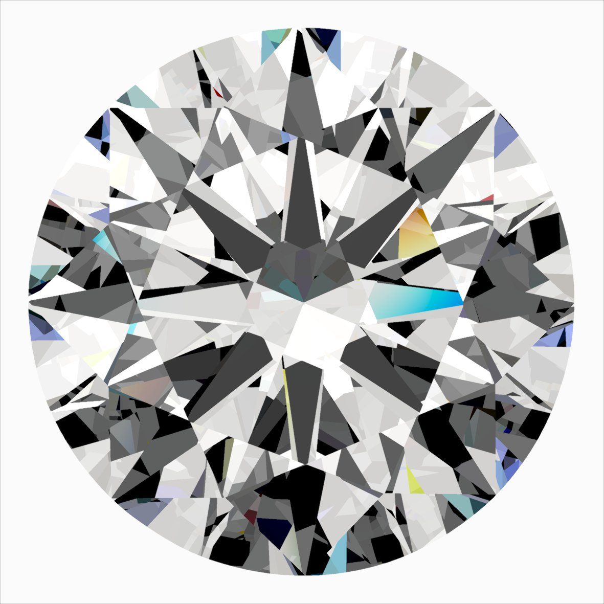 0.46 ct Round diamond