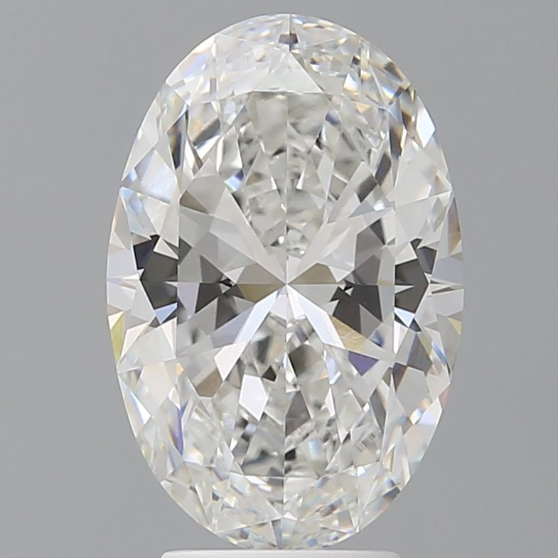 4.10 ct. oval Lab Grown Diamond front image