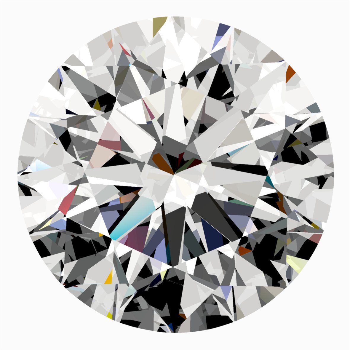 0.32 ct Round diamond