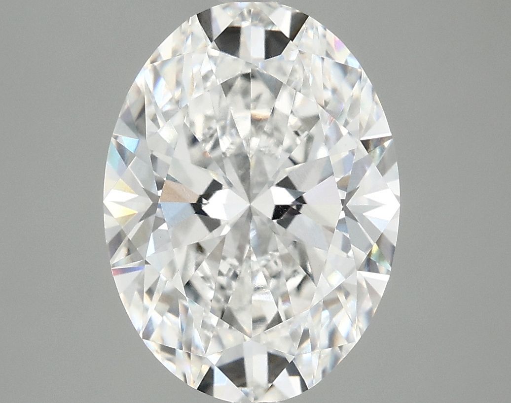 3.91 ct. oval Lab Grown Diamond front image