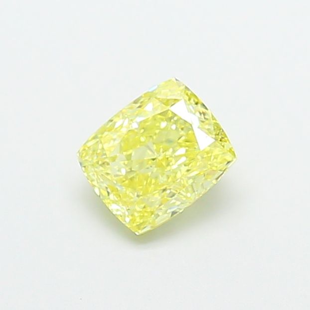1.01 CT Fancy Intense Yellow CUSHION MODIFIED
