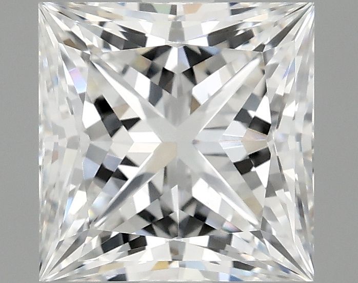 2.09 ct. princess Lab Grown Diamond front image