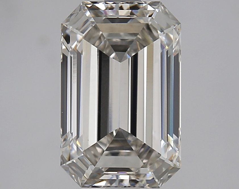 2.55 ct. emerald Lab Grown Diamond front image